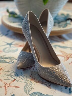 Enzo Angiolini - Studded Pointed-Toe Pumps - NIB